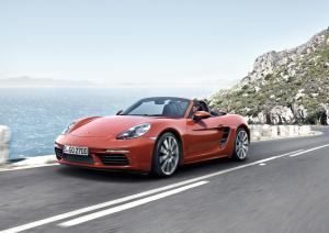 Porsche 718 Boxster S 2016 года